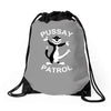 pussay patrol Drawstring Bags