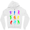 Fortnite Dance Zipper Hoodie