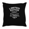 21st birthday gift limited edition 1997 Throw Pillow