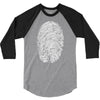fingerprint 3/4 Sleeve Shirt