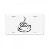 Cooffee art License Plate