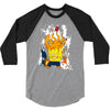 paint it, green 3/4 Sleeve Shirt