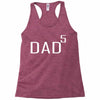 dad of 5 Racerback Tank