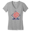 creative Women's V-Neck T-Shirt