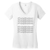 trumpshutdown Women's V-Neck T-Shirt