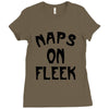naps on fleek girls Ladies Fitted T-Shirt