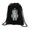 wind up cyberman Drawstring Bags