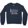 i'm a hooker on the weekends Crewneck Sweatshirt