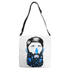 pirate beard Adjustable Strap Totes