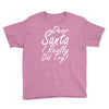 dear santa i really did try Youth Tee