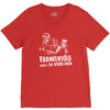 frankensolo meets the wook man V-Neck Tee