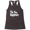 the dogfather italian greyhound white Racerback Tank