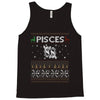 pisces christmas ugly sweater Tank Top