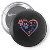 perfect dog love Pin-back button