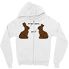 my butt hurts Zipper Hoodie