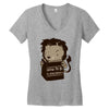 how to be vegetarian Women's V-Neck T-Shirt