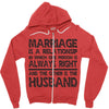 marriage is a relationship in (2) Zipper Hoodie