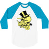 triceratop hat 3/4 Sleeve Shirt