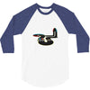pedestrians vectorized 3/4 Sleeve Shirt