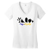 Beauty and The Beast Squadgoals Women's V-Neck T-Shirt