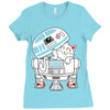 r2 d mew Ladies Fitted T-Shirt