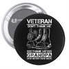 Veteran Don't Thank Me Thank My Grandpa Who Never Came Back Pin-back button
