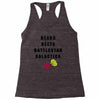 bears beets battlestar galactica Racerback Tank