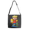 bart simpson Adjustable Strap Totes