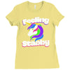 feeling stabby Ladies Fitted T-Shirt