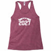 class of 2027 novelty high school elementary Racerback Tank