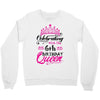 Celebrating With the 6th Birthday Queen Crewneck Sweatshirt