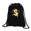 sepultura logo Drawstring Bags