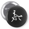 china sex symbol Pin-back button