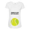 There is No Off-Season Maternity Scoop Neck T-shirt