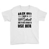 Back Off Crazy Aunt Afraid To Use Her Youth Tee