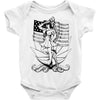 navy  girl Baby Onesie