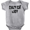 crazy cat lady Baby Onesie