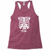 beer belly xray skeleton funny Racerback Tank