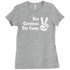 dos cervezas por favor Ladies Fitted T-Shirt