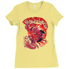 red bird Ladies Fitted T-Shirt