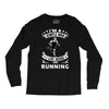 simple man running Long Sleeve Shirts
