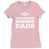 police dads best Ladies Fitted T-Shirt
