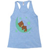 brown sleep Racerback Tank