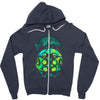 face of the protector Zipper Hoodie
