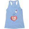 Mom and Baby are Connected to the Heart Racerback Tank