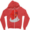 it's a trap Zipper Hoodie