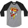 true love pizza 2 3/4 Sleeve Shirt