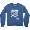 nerdy in a good way 2 Crewneck Sweatshirt