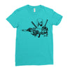 deadpool 4 Ladies Fitted T-Shirt