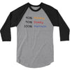 mommy daddy harrison baby name 3/4 Sleeve Shirt